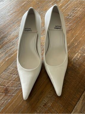 Jeffrey Campbell White Heels